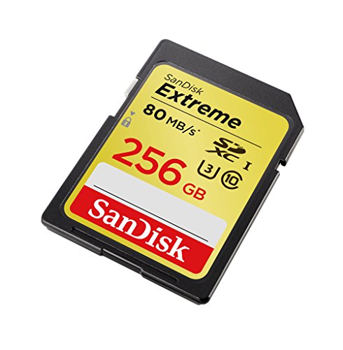 SanDisk Extreme SDXC 256GB bis zu 80 MB/Sek, Class 10, U3 Speicherkarte – Bild 3