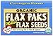 Carrington Farms Organic Milled Flax Seed, Gluten Free, USDA Organic, 12 Count Easy Serve Packets (Pack of 3)