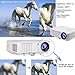 Bluetooth Wireless WiFi HDMI Video Projector 4600 Lumen LCD LED Multimedia Support Full HD 1080p Movie Gaming Projector Android 6.0 Home Theater Multimedia HDMI USB VGA AV for iPhone Mac PC Laptop TVthumb 4