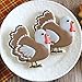 Fall/Thanksgiving Cookie Cutters - 5 Piece Boxed Set - Pumpkin, Turkey, Maple Leaf, Acorn, Squirrel - Ann Clark - USA Made Steel