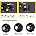 GRDE 3 Modes Bright LED Headlamp Waterproof Head Light with Rechargeable Batteries, Car Charger, Wall Charger and USB Cable for Outdoor Activities