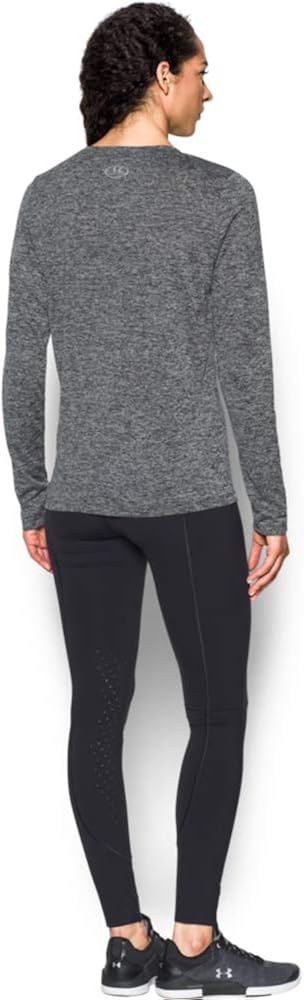 Under Armour Women's Tech Twist Crew Long Sleeve T-Shirt: Clothing