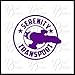 Serenity Transport Company logo, Firefly-inspired SMALL Vinyl Car/Laptop Decal