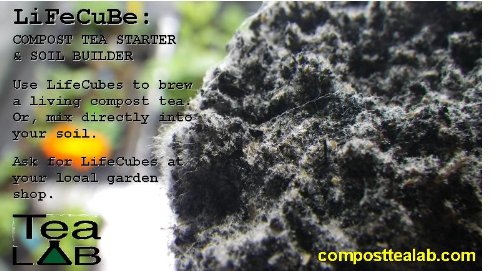 Compost Tea Recipe - LiFeCuBe - Soil Builder in a Box! 1 Cubic Foot of High Grade Compost