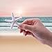 WXJ13 Starfish Decor Pencil Finger Starfish for Wedding Decor, 21 Pieces