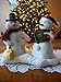 Hallmark Mr and Mrs Snowman Jingle Pals Plush Singing Holiday Display Figures 2003