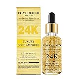 ROMANTIC BEAR 24 K Gold Face Serum Firming Moisturizing Anti-Wrinkle Anti-Aging Skin Care Moisturizer 30ml