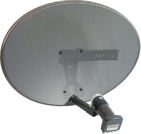 Zone 1 Sky or Freesat Dish and Quad LNB 