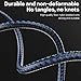 iPhone Charger,TNSO MFi Certified Lightning Cable 5 Pack [3/3/6/6/10FT] Extra Long Nylon Braided USB Charging & Syncing Cord Compatible iPhone Xs/Max/XR/X/8/8Plus/7/7Plus/6S/6S Plus/SE/iPad/Nan More