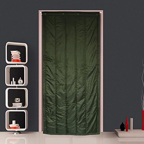 Cotton curtain thicken winter wind-proof keep warm soundproof curtain cold air conditioner curtain warm curtain-A 120x200cm(47x79inch)