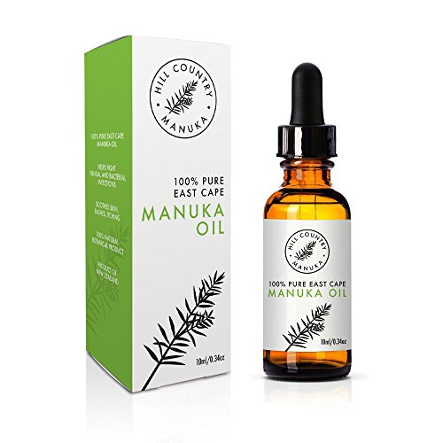 Hill Country 100% Manuka Oil 10X Potency of Tea Tree Oil 10ml