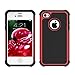iPhone 4 Case, iPhone 4S Case, CHTech Fashion Shockproof Durable Hybrid Dual Layer Armor Defender Protective Case Cover for Apple iPhone 4S/4 (Red)