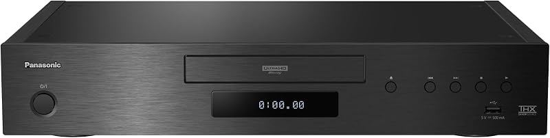 Panasonic DP-UB9000EB1 4K Ultra HD Blu-ray Player HDR10+ Dolby Vision Aluminium