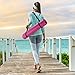Sivan Health and Fitness 1/2-InchExtra Thick 71-Inch Long NBR Comfort Foam Yoga Mat for Exercise, Yoga, and Pilates (Pink)