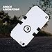 ULAK Case for iPod Touch 6 & 5th Generation, Anti Slip Anti-Scratch iPod Touch Case Shockproof Protective Cover with Hybrid High Soft Silicone + Hard PC Case (White)