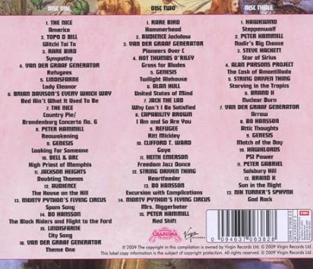 Vaizdo rezultatas pagal užklausą „Refugees: A Charisma Records Anthology 1969-1978 back“