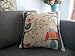 Decorbox Retro Cotton Linen Square Throw Pillow Case Decorative Cushion Cover Pillowcase Cute Birds on Tree 18 