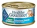 Blue Buffalo Healthy Gourmet Natural Adult Meaty Morsels Wet Cat Food, Chicken 3-oz cans (Pack of 24) primary