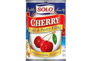 Solo Filling Cherry, 12 Ounce (Pack of 2)