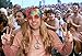 Hippie Wig Costume with Tie Dye Bandana 60s 70s Hippy Woodstock Festival Gear