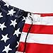 clothin Men's Quick Dry Surfing Boardshorts with Pocket(USA American Flag,US 34)