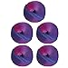 Knit Picks Chroma Fingering Superwash Wool Variegated Multi Color Yarn – 5-Pack (Lupine)