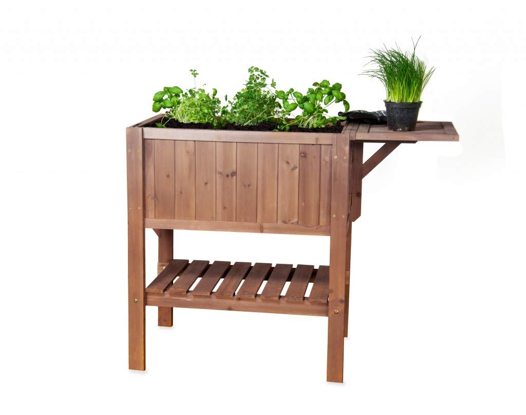 Jardinera de madera