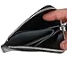 Coin Wallet, Mens RFID Blocking Leather Zipper Wallet Credit Card Holder Case