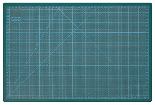 Wedo 79145 Cutting Mat A3 (CM 45 Self-Closing Surface, 45 x 30 x 0.3 cm) Green