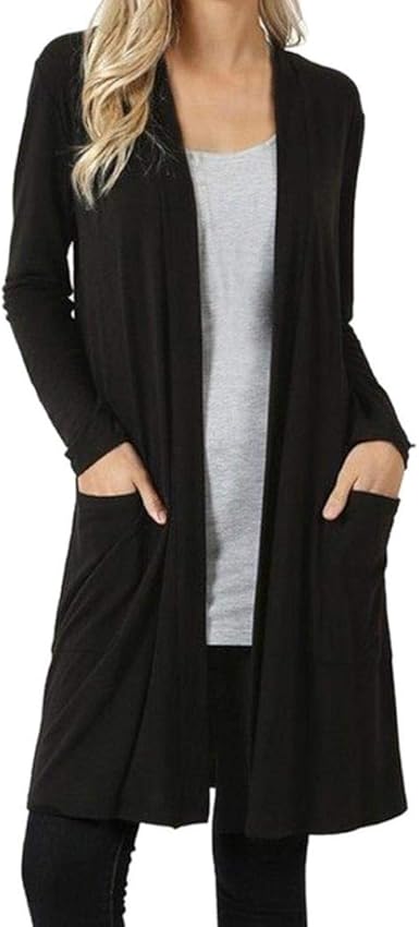 dress length cardigan