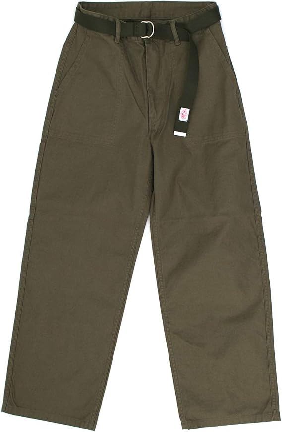 Amazon Danton ダントン レディース French Work Serge ベルト付きファティーグパンツ Jd 25fws 34サイズ 48 Olive パンツ 通販