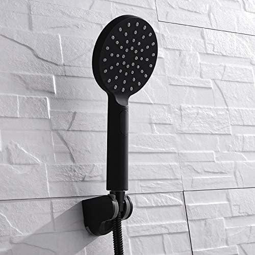 Held Showerhead Fixed shower Black Shower Head Removable Hand Held