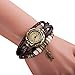 Womens Bracelet Watches COOKI on Sale Clearance Lady Watches Female watches Cheap Watches for Women-Q4 (Brown)