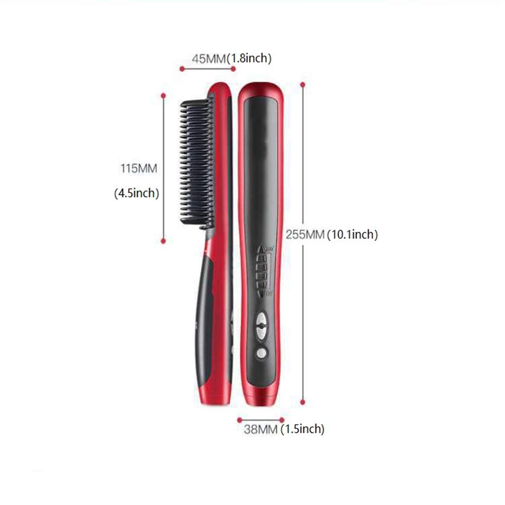 KLJJQAQ Peine De Pelo Liso Alisado De Cabello Liso Volumen ...