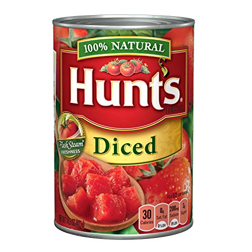 Hunt's Diced Tomatoes 8 cans of 14.5oz Pricepulse