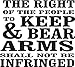 2ND AMENDMENT GUN RIFLE FIREARM SAYINGS Vector Clip Art Vinyl Cutter & Plotters - Great for Silk Screening - T-Shirts - Making Decals & Stickers - Printing - Awesome for License Plates