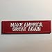 SpaceAuto 3D Embroidery Make America Great Again Military Tactical Morale Badge Emblem Hook & Loop Patch 3.94