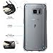 Galaxy S7 Case, POETIC [Affinity Series] [Premium Thin][Corner Protection]No Bulk/Protection where its needed/Dual Material Protective Bumper Case for Samsung Galaxy S7 Frost Clear/Clear