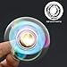 Tri Spinner Hand Toy for Fidget,Second Generation Upgrade Twiddle Spinner of Finger with Imported Ball Bearing,3+ mins Stable Rotation Gadget Spinner for EDC,ADD,ADHD,Anxiety,and Autism