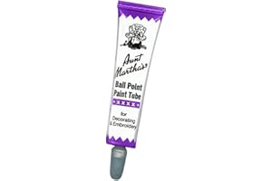 Aunt Martha's Ballpoint Paint Tubes 1 Ounce-Purple
