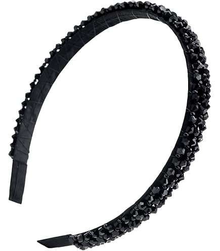Topkids Accessories Satin Alice Headband Headband Hairband Hairband Women Adult Girls Children School 60s 70s 80s Plain Aliceband 2.5cm 2.5cm Thick Wide Hard (1 Alice Band, Black