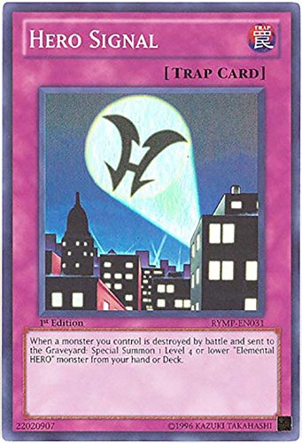 Yu-Gi-Oh! - Hero Signal (RYMP-EN031) - Ra Yellow Mega-Pack - Unlimited Edition - Super Rare