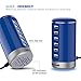 USB Charger Multi Port Wall Charger : Jelly Comb 6 Port USB Desktop Charging Station Smart Identification Phones, Tablets, USB Fan, Power Bank More - Blue