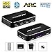 HDMI Switch 4x1 4K@60Hz, NEWPOWER 4 In 1 Out HDMI Switch with IR Wireless Remote and Audio Out, Max Bandwidth of 18Gbps, Support PS4/ Blu-ray DVD PC/ Apple TV/ Macbook