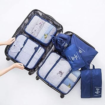 travel storage bag set