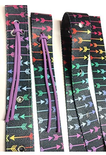 cinch strap set nylon latigo arrows cinch