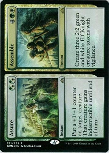 MTG Guilds of Ravnica, Assure // Assemble (221/259) - FOIL - Rare - NM/M