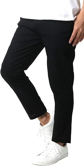 Amazon ナイラス イージーパンツ 綿麻 無地 ストレッチ パンツ メンズ ロングパンツ 通販