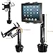 ChargerCity LongArm Xtreme Tablet Beverage Drinks Cup Holder Mount for All Tablet Like Apple iPad PRO Air Mini Galaxy Tab Surface Pro Slate
