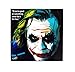 Pop Art The Dark Knight Movie Quotes [Joker - Heath Ledger] DC Villain Framed Acrylic Canvas Fan Art Poster Prints Artwork Modern Wall Decor, 10